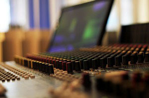 Mixing Desk at Voltage Studios